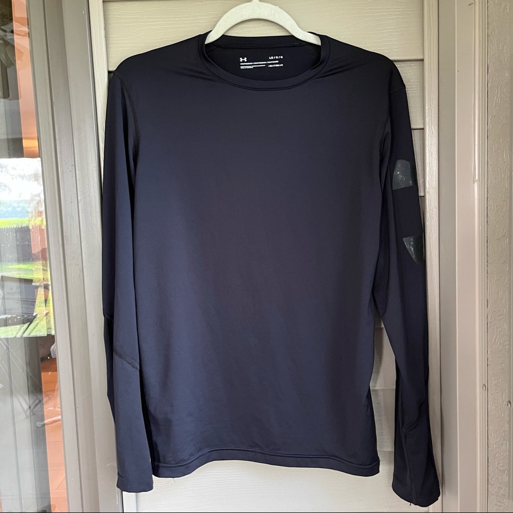 Under Armour Compression Heat Gear Shirt Size Lg